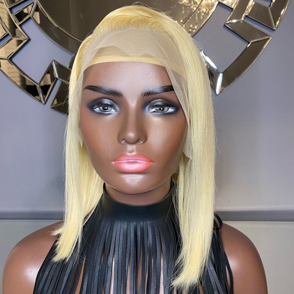 Human Hair Blonde Bob